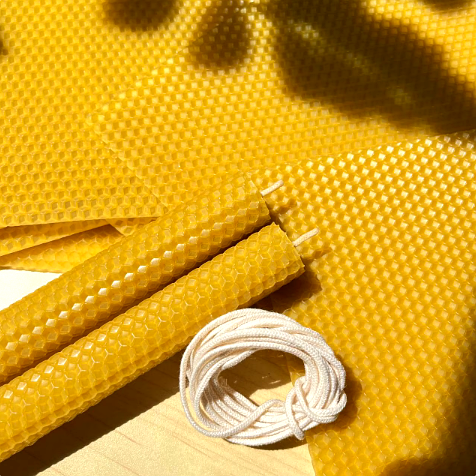 Beeswax Sheets Starter Pack+ Wick